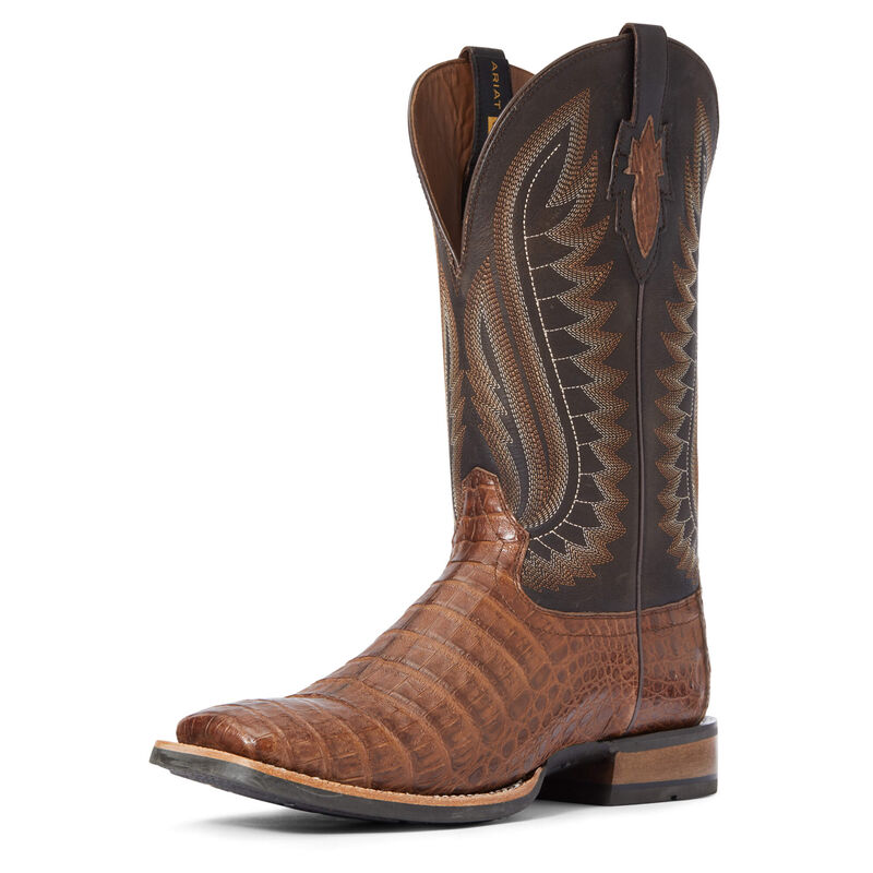 Botas Vaqueras Ariat Double Down Marrones Hombre - Chile 857-BYVXGN